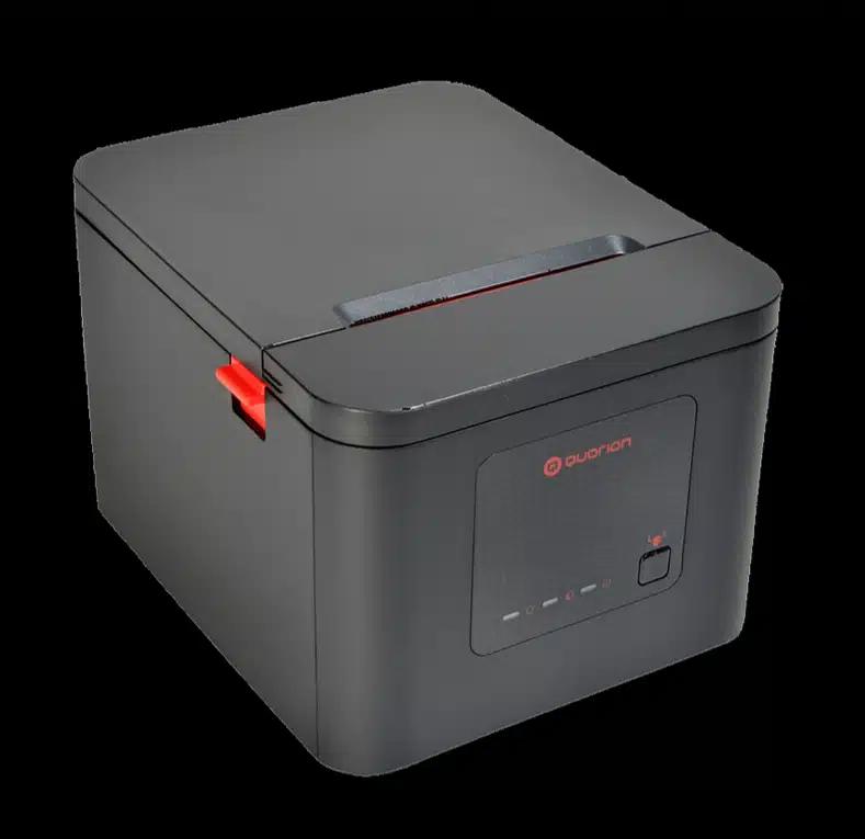 QPrint H Cube – Serienabbildung des im Set enthaltenen externen Bondruckers