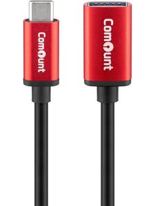 RAM Mounts Comount USB-C/-A Verlängerungskabel - USB C 3.2 (männlich) zu USB-A (weiblich)