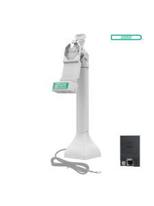 RAM Mounts GDS Uni-Conn Stand-Dockingstation (14 Zoll) - Dreh- & Schwenkbar - RJ45-Anschluss - PoE (Power over Ethernet) - Hellgrau