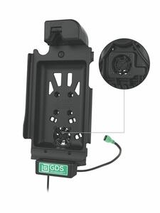 RAM Mounts GDS Dockingstation mit Kühlung für Samsung Tab Active 2 in IntelliSkin-Lade-/Schutzhüllen - USB-C-Stromanbindung, Ventilator, AMPS-Anbindung