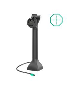 RAM Mounts GDS Uni-Conn Stand-Dockingstation (14 Zoll) mit Schlüsselverriegelung (Rechts) für Rückseitige Pogo-Pins - Dreh-& Schwenkbar - USB-C-Anschluss