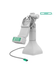 RAM Mounts GDS Uni-Conn Stand-Dockingstation (7 Zoll) mit Schlüsselverriegelung (Rechts) - Dreh- & Schwenkbar - USB-C-Anschluss - Grau