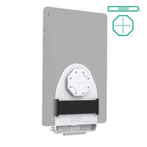 RAM Mounts GDS Tab-Conn for Tablets without Cases - D Shape & Rear Pads - Light Gray
