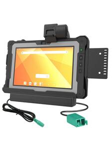 RAM Mounts Form-Fit Halteschale (Schnappverschluss) für Getac ZX80 Rugged Tablet - 5.5 mm DC & Dual USB-A-Anschluss