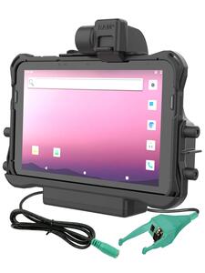 RAM Mounts Form-Fit Halteschale (Schnappverschluss) für Honeywell ScanPal EDA10A Tablet in OEM-Schutzhülle - 5.5 mm DC & Dual USB-A/DB-Sub-Anschluss