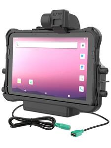 RAM Mounts Form-Fit Halteschale (Schnappverschluss) für Honeywell ScanPal EDA10A Tablet in OEM-Schutzhülle - 5.5 mm DC & USB-A-Anschluss