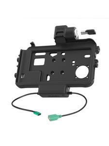 RAM Mounts Form-Fit Low Profile Halteschale (Schlüsselverriegelung) für Samsung Tab Active3 & Active5 - In OEM/RAM Schutzhülle - USB-C & USB-A-Anschluss