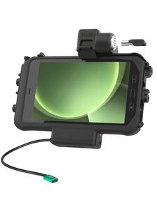RAM Mounts Form-Fit Low Profile Halteschale (Schlüsselverriegelung) für Samsung Tab Active3 & Active5 - In OEM/RAM Schutzhülle - USB-C-Anschluss
