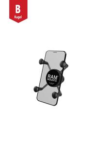RAM Mounts X-Grip-Halteklammer für Smartphones klein bis 82,6 mm Breite