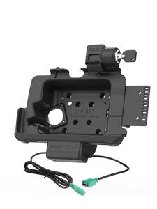 RAM Mounts Form-Fit Halteschale (Schlüsselverriegelung) für Zebra ET40/45 (8″)