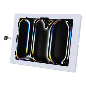 RAM Mounts Safe-Case für iPad Pro 13 (M4), Air 13 (M2 & M3) und Pro 12,9 – Schlüsselverriegelung – verschiedene Lochmuster – hellgrau