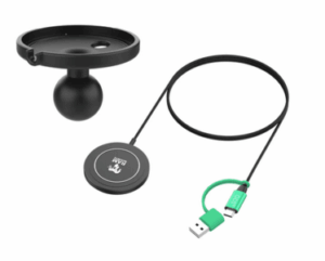 RAM Mounts Verbundstoff-Adapter inkl. Qi2 15W Wireless Charger - B-Kugel (1 Zoll)
