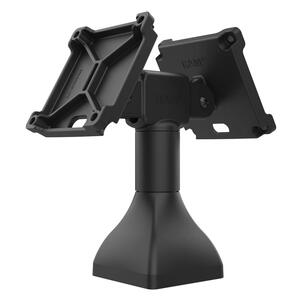 RAM Mounts 7″ Pedestal Mount with Dual 100 mm VESA Adapters, 180° tilt range